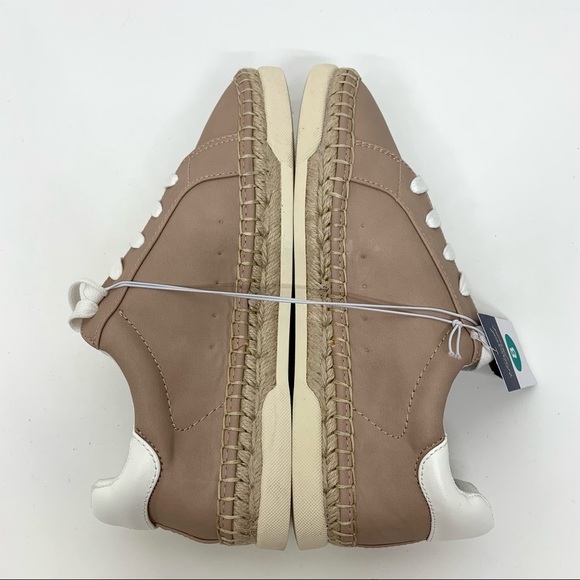 Universal Thread Shaelyn Espadrille Tan Lace Up Boho Sneaker With Memory Foam - Picture 5 of 16